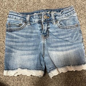 Cat and Jack Girls Stretch Denim Shorts